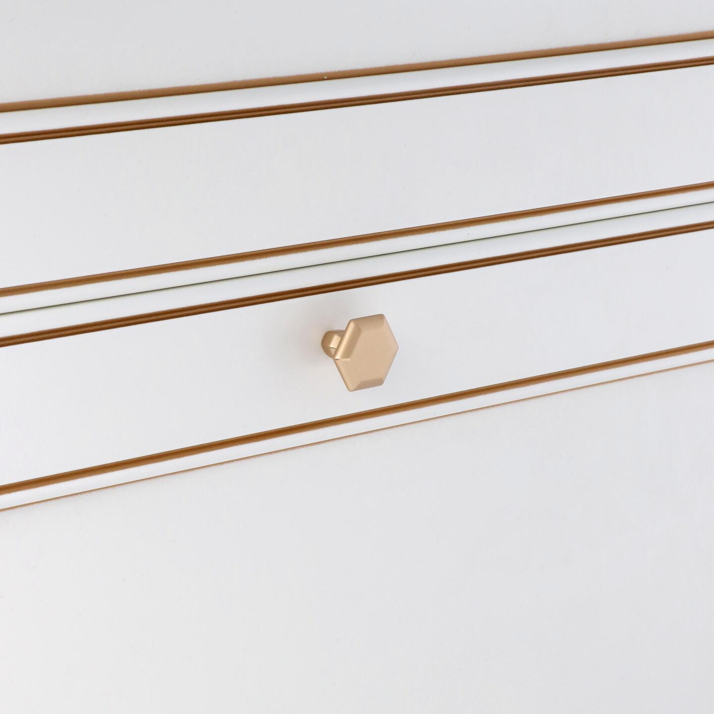 Pomolo per mobili - Oro Roma - Lega di Zinco - Stile Classico - 30x26x0mm - immagine 5