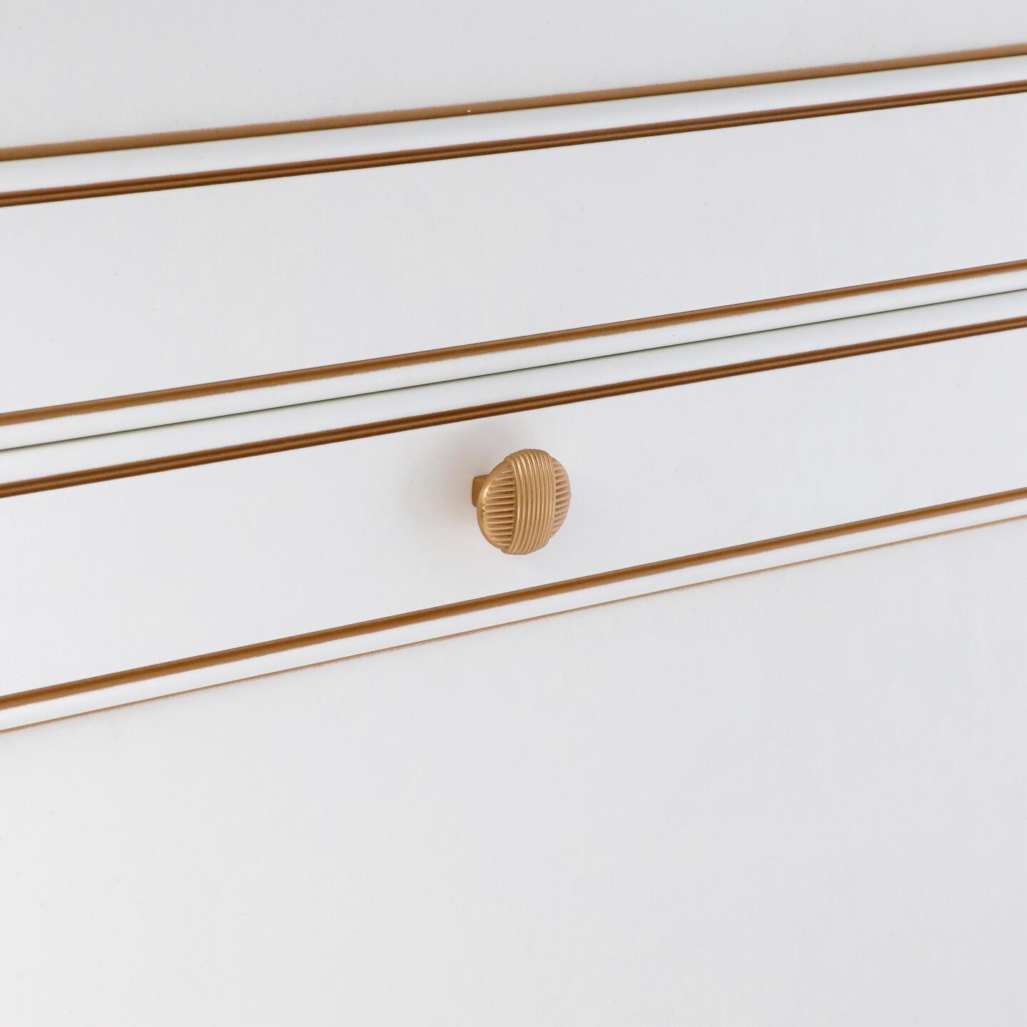 Pomolo per mobili - Oro Milano - Lega di Zinco - Stile Classico - 35x24x0mm - immagine 5