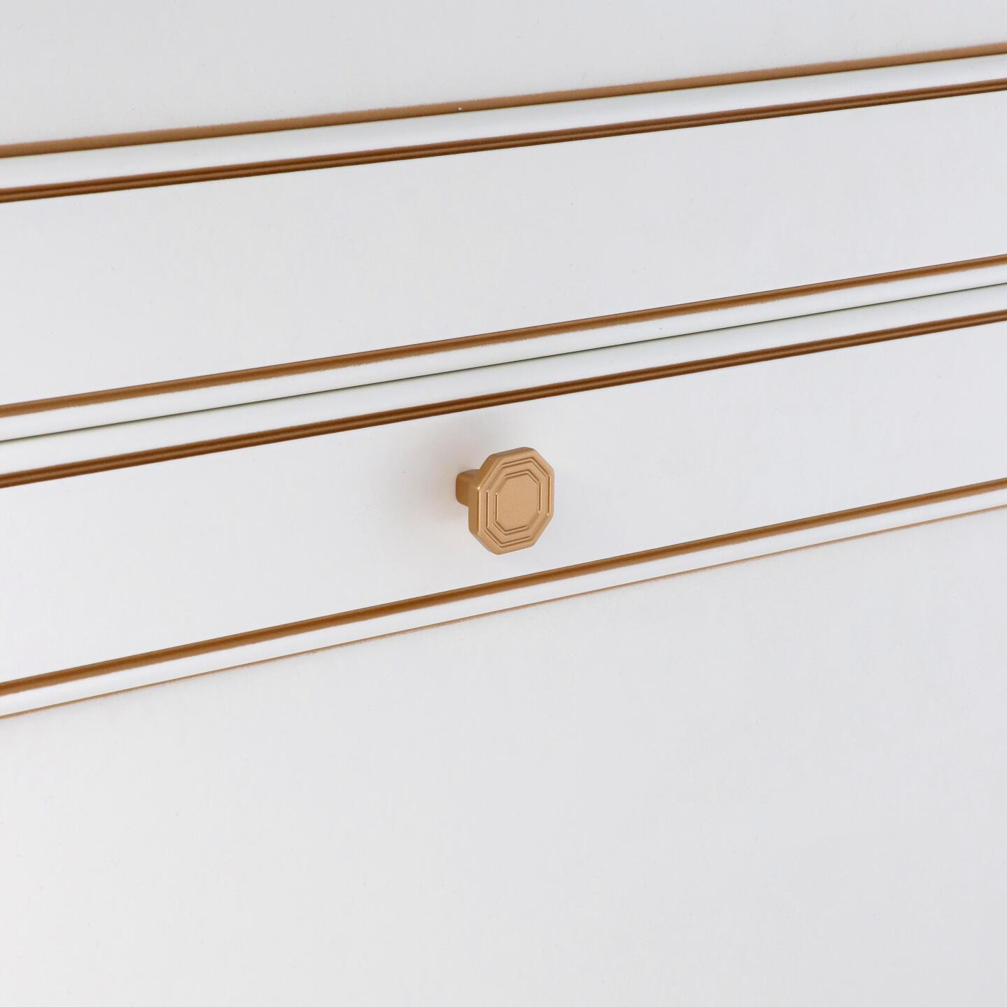 Pomolo per mobili - Oro Milano - Lega di Zinco - Stile Classico - 30x23x30mm - immagine 5