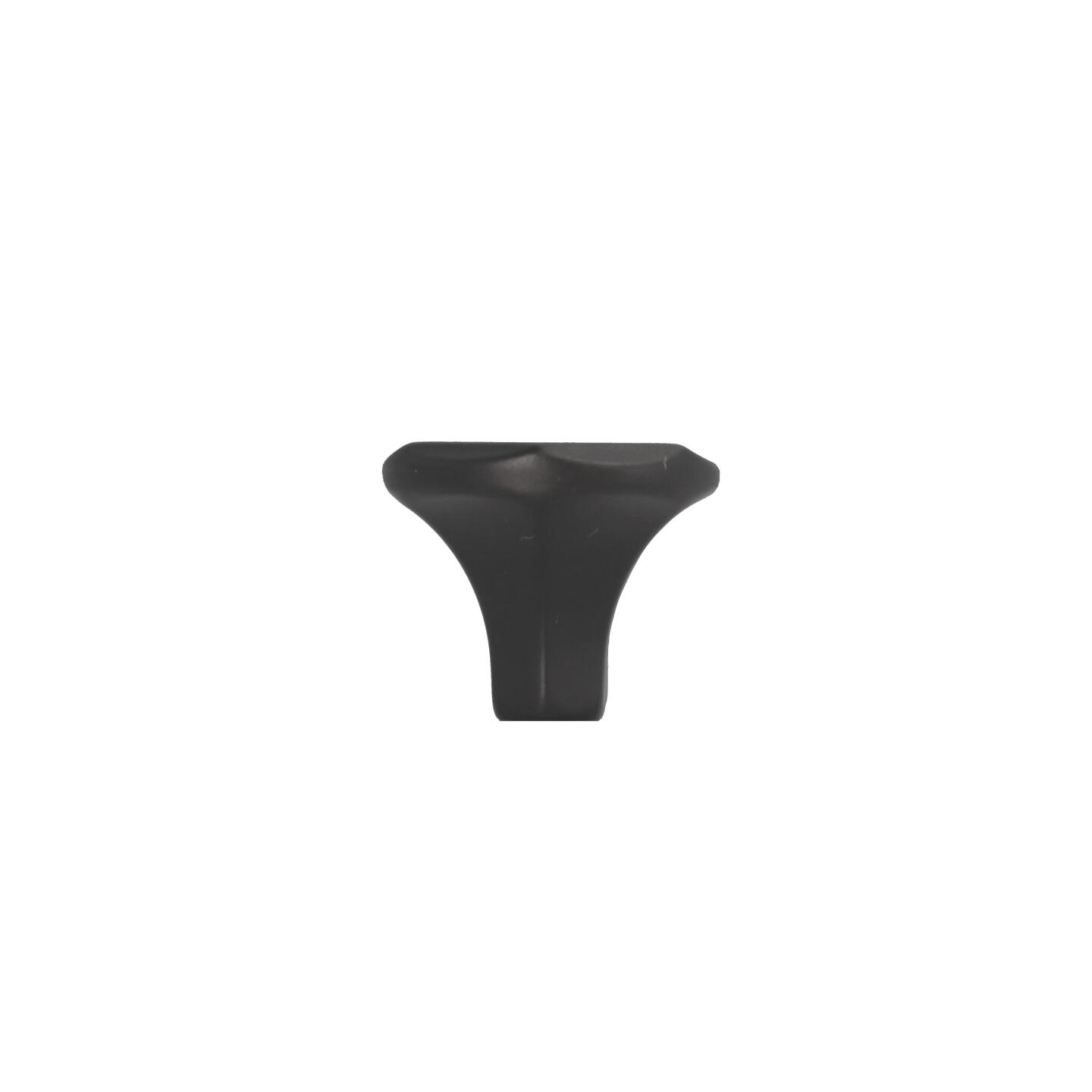 Pomolo per mobili - Laccato nero matt - Lega di Zinco - Stile Contemporaneo - 0x24x0mm - immagine 2