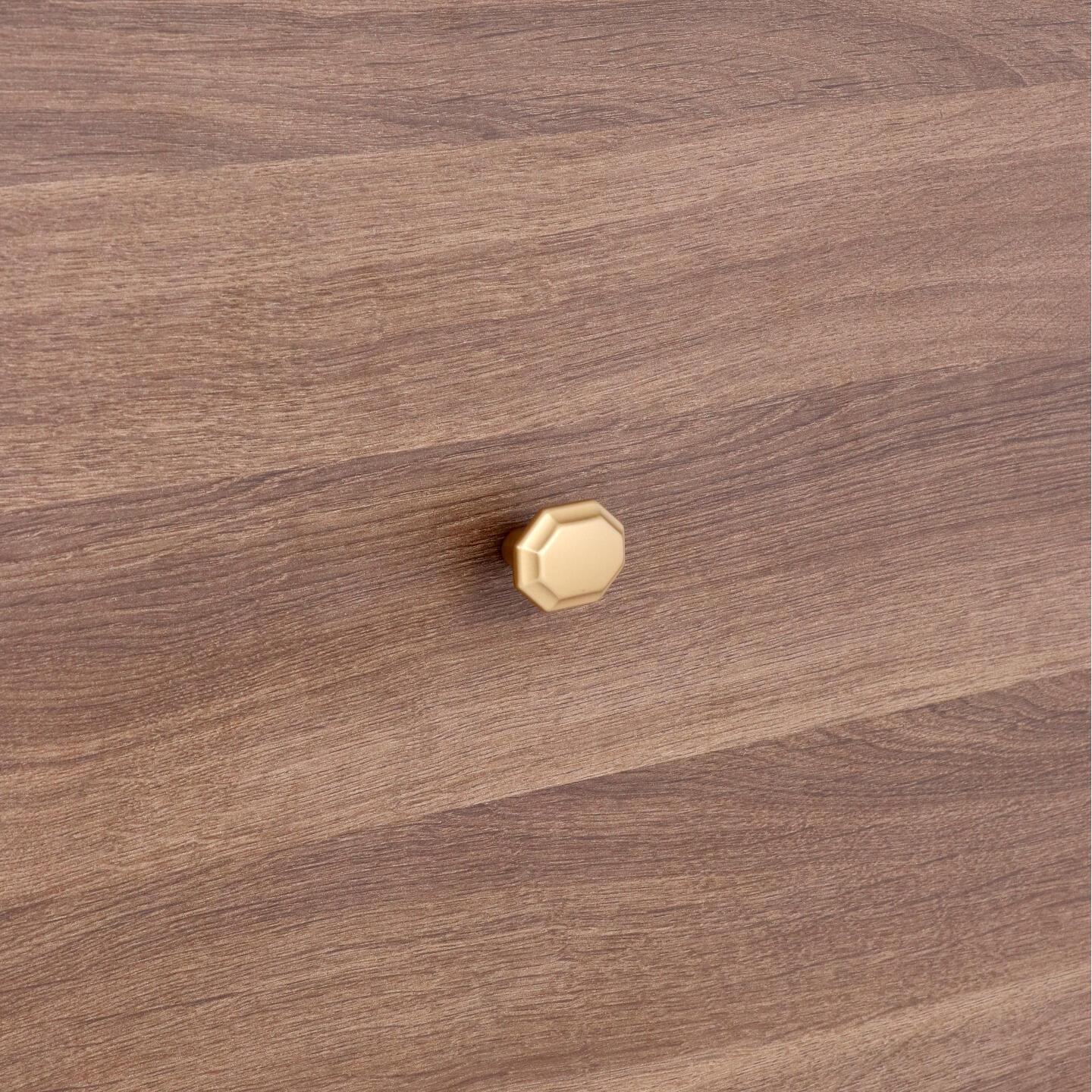 Pomolo per mobili - Alucover ottone - Lega di Zinco - Stile Classico - 38x25x38mm - immagine 5
