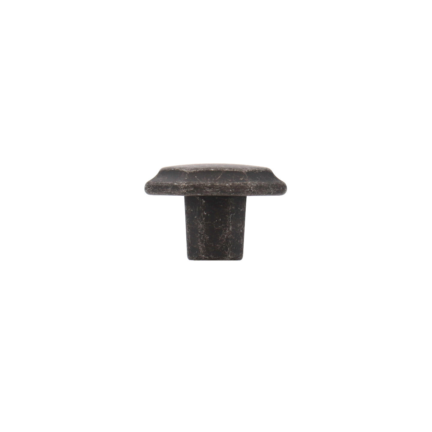 Pomolo per mobili - Vintage ferro nero - Lega di Zinco - Stile Classico - 38x25x38mm - immagine 2