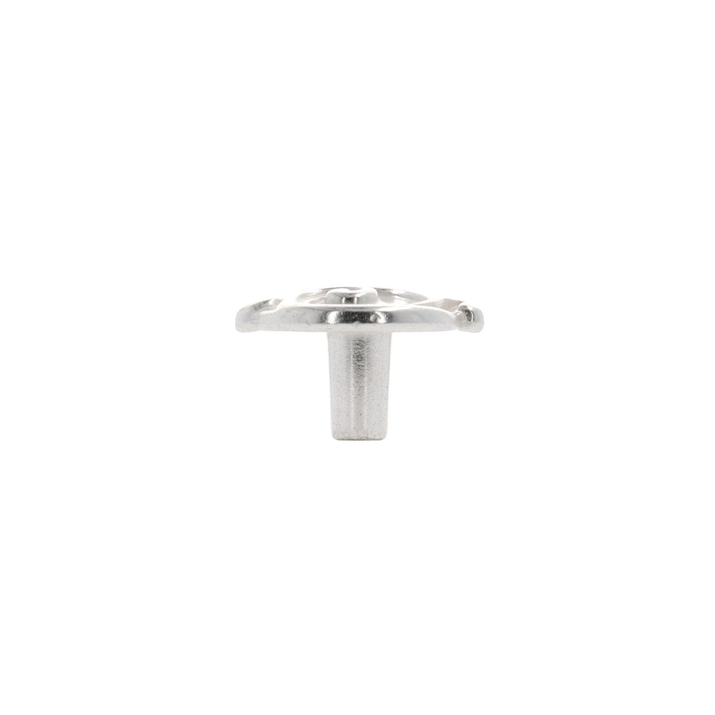 Pomolo per mobili - Argento Venezia - Lega di Zinco - Stile Classico - 0x25x0mm - immagine 2