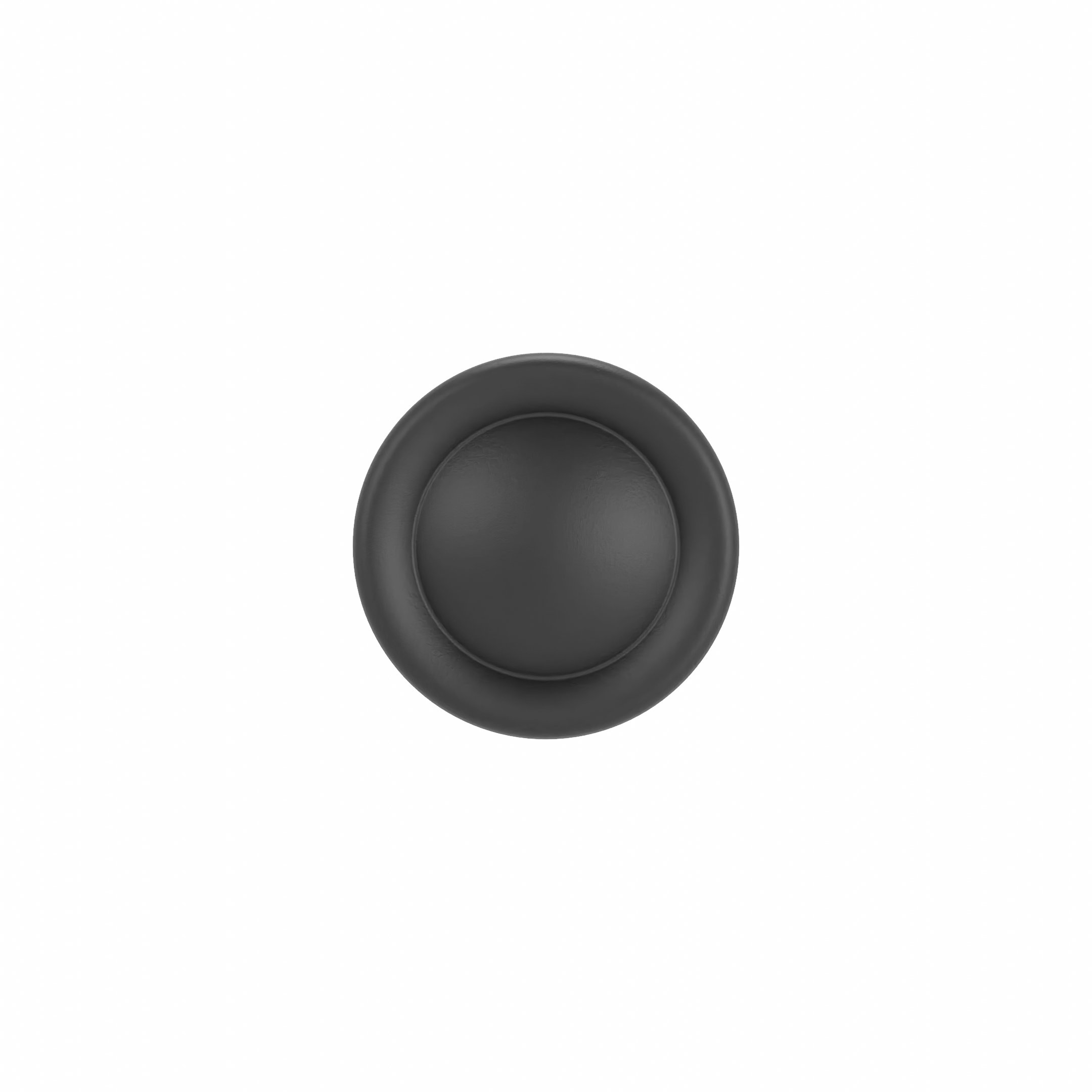 Pomolo per mobili - Laccato nero matt - Lega di Zinco - Stile Classico - 0x21x25mm - immagine 2