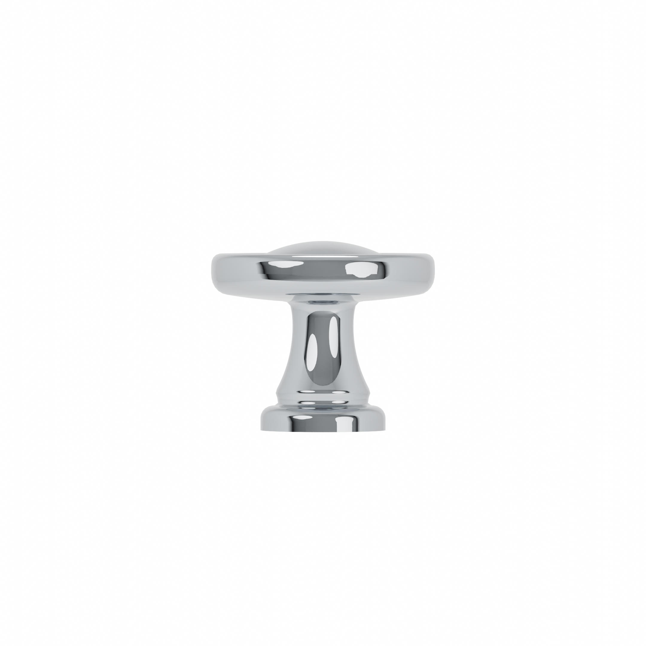 Pomolo per mobili - Cromo lucido - Lega di Zinco - Stile Classico - 0x21x25mm - immagine 3