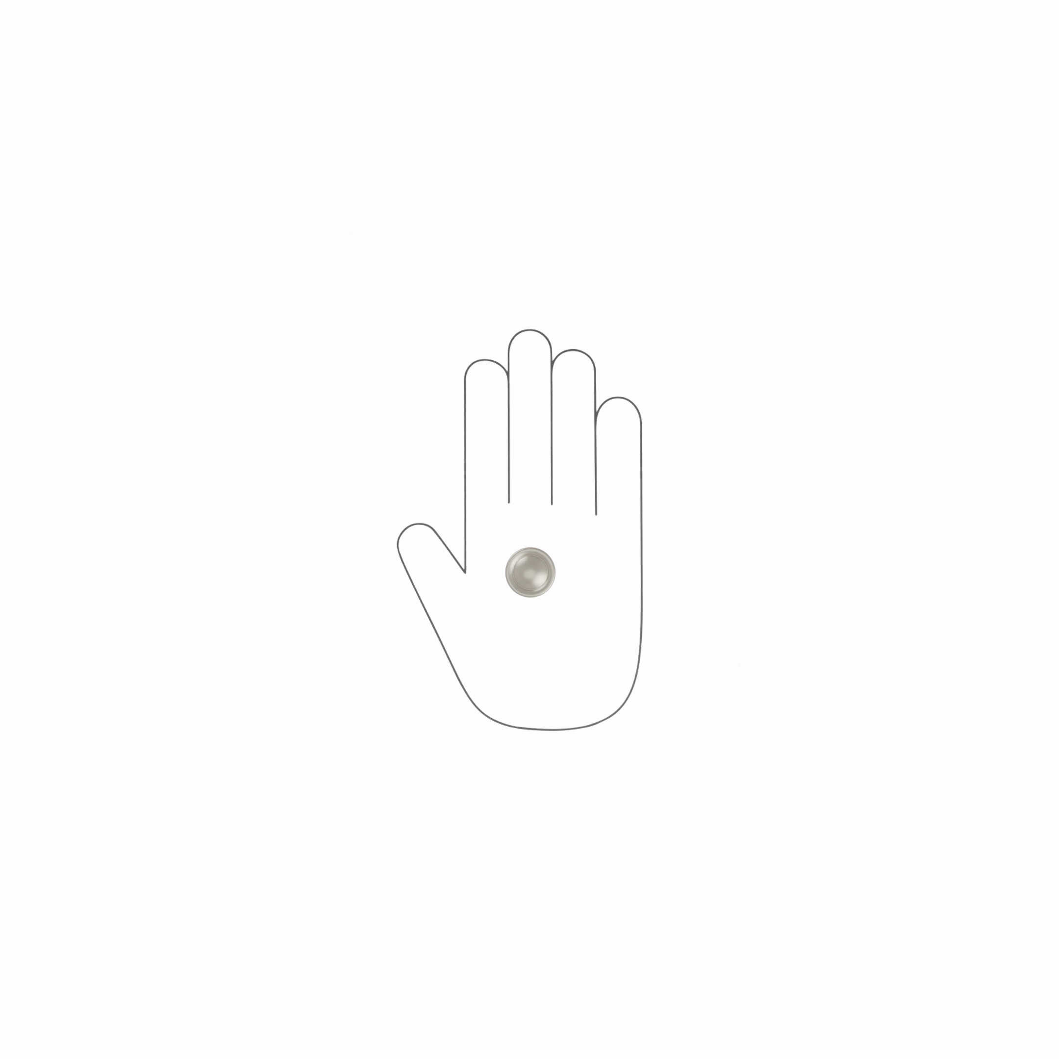 Pomolo per mobili - Galver nichel - Lega di Zinco - Stile Classico - 0x21x25mm - immagine 4