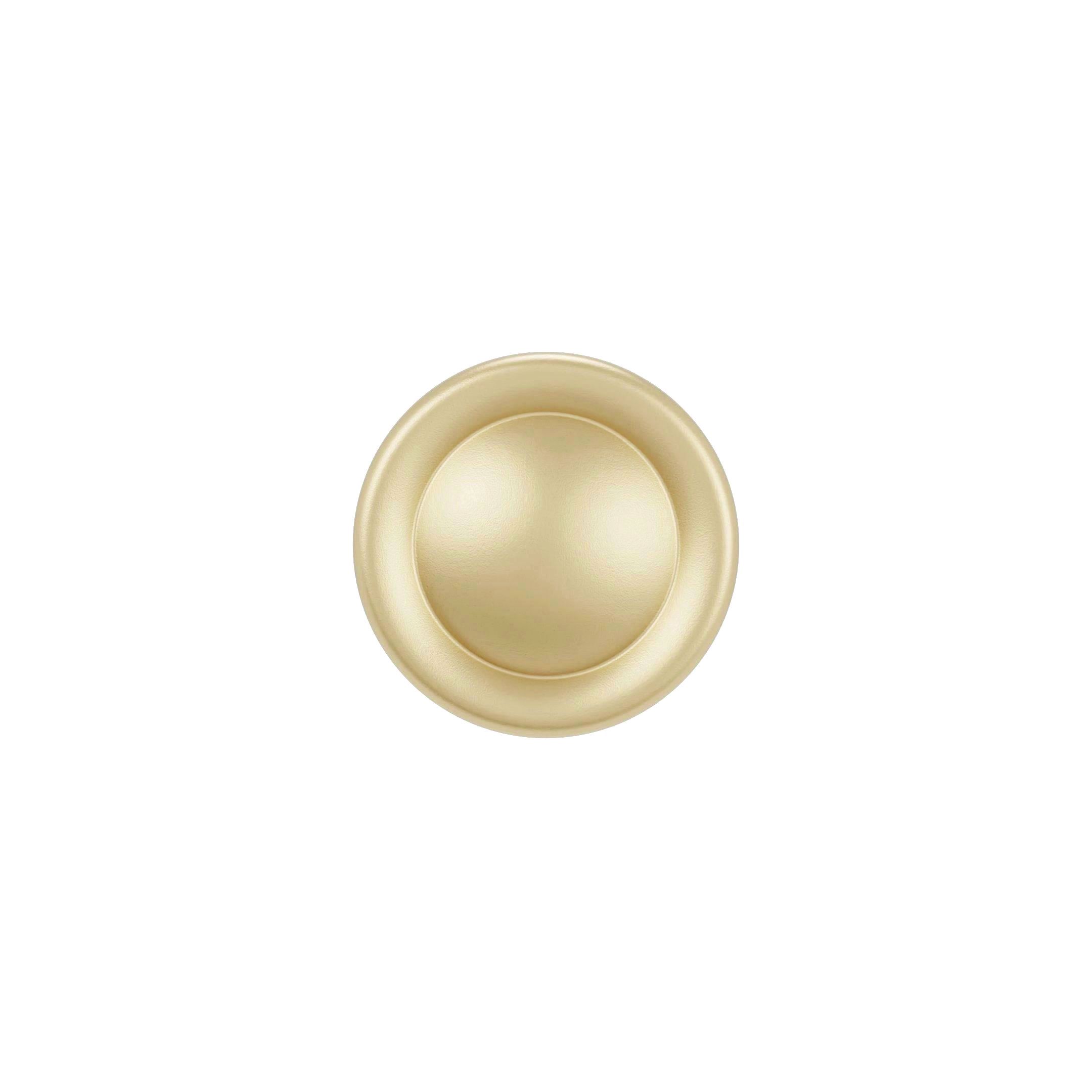 Pomolo per mobili - Galver ottone velo - Lega di Zinco - Stile Classico - 0x21x25mm - immagine 2