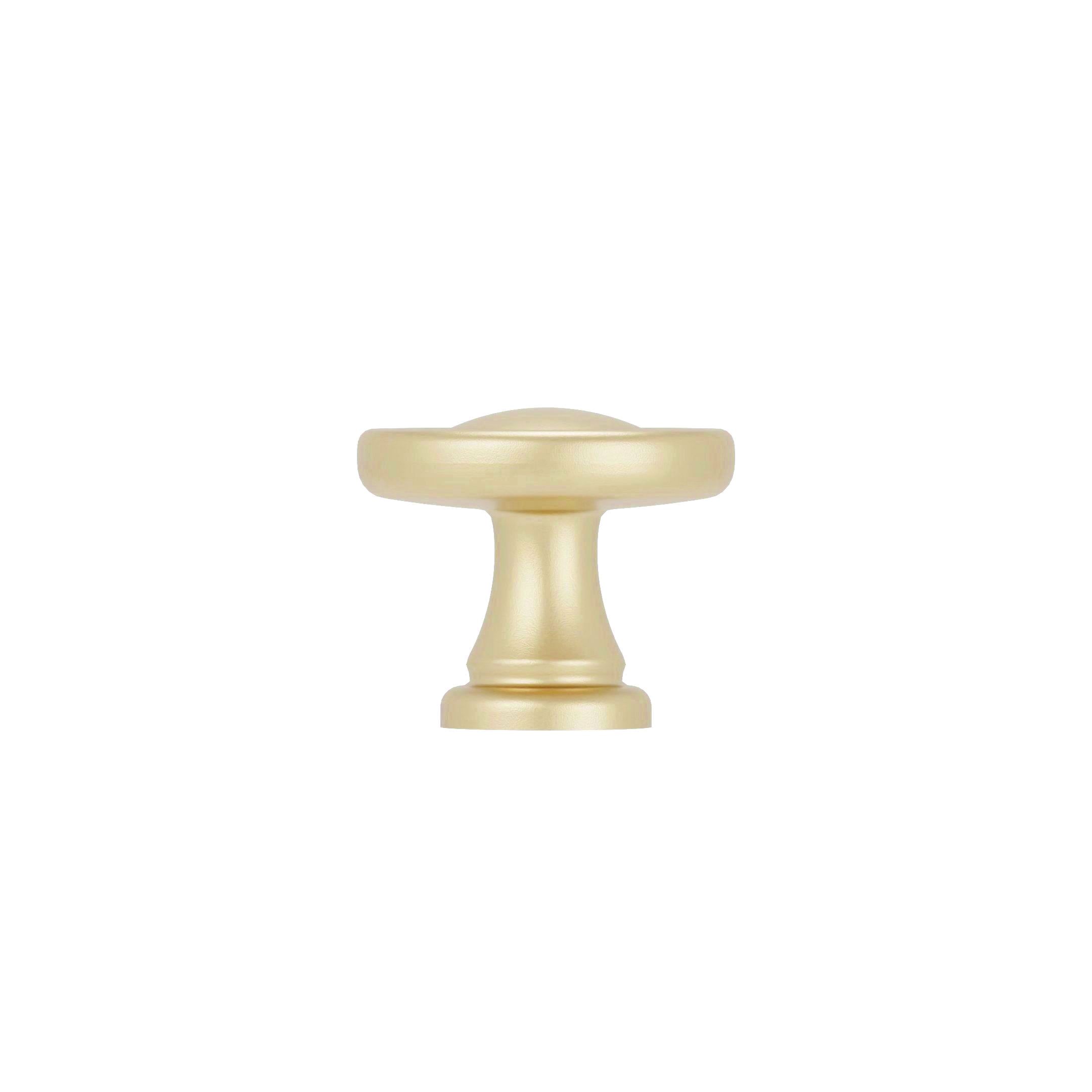 Pomolo per mobili - Galver ottone velo - Lega di Zinco - Stile Classico - 0x21x25mm - immagine 3