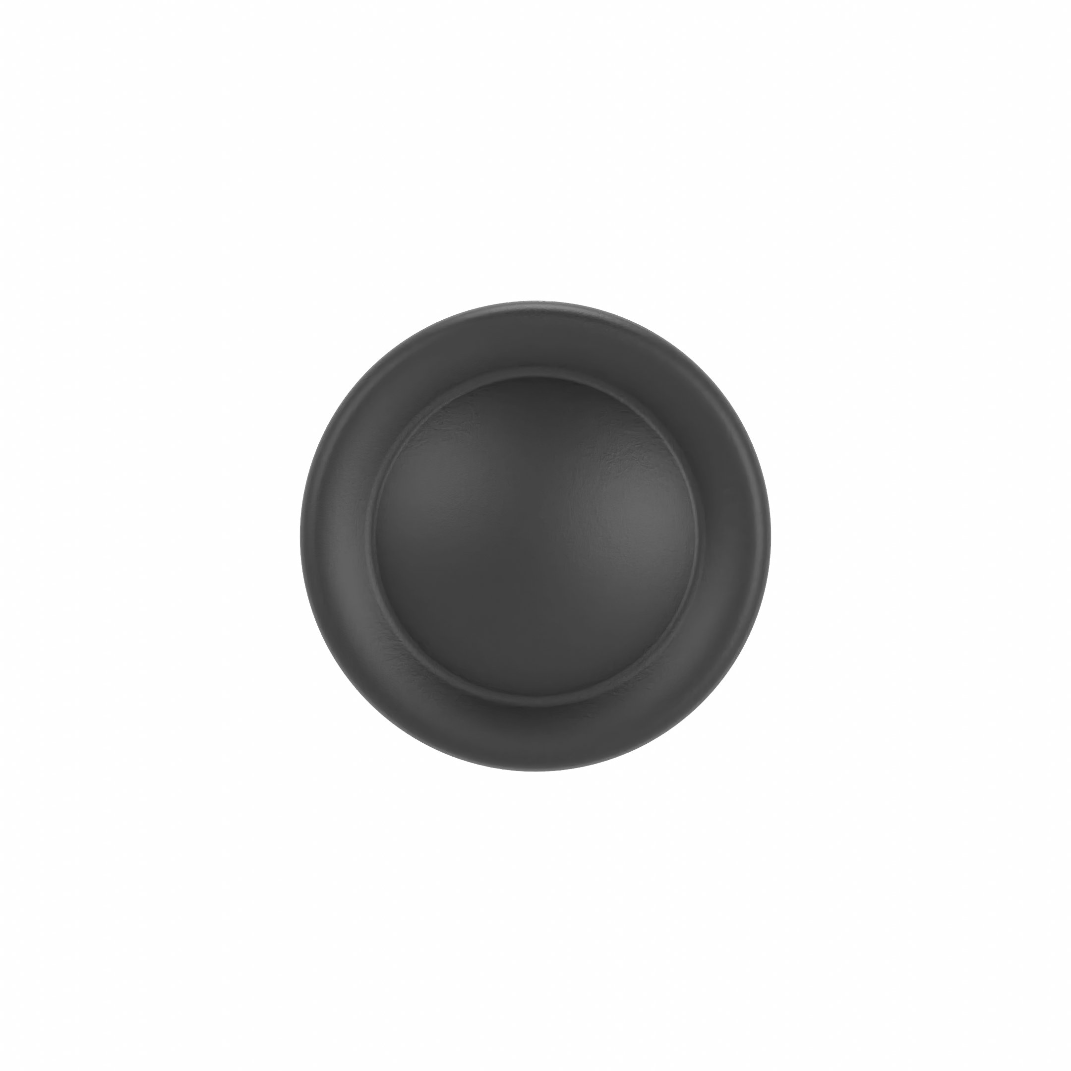 Pomolo per mobili - Laccato nero matt - Lega di Zinco - Stile Classico - 0x23x31mm - immagine 2