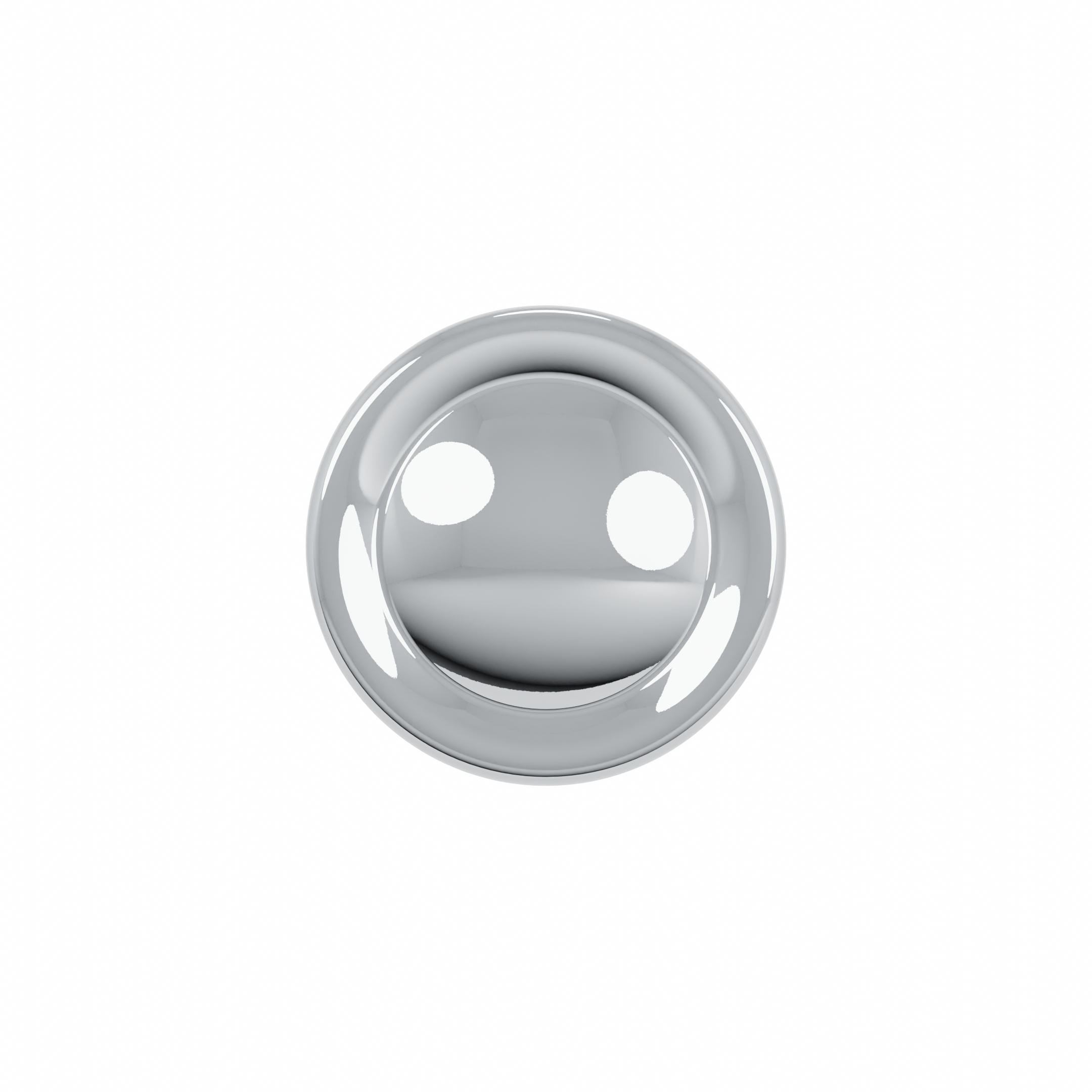 Pomolo per mobili - Cromo lucido - Lega di Zinco - Stile Classico - 0x23x31mm - immagine 2