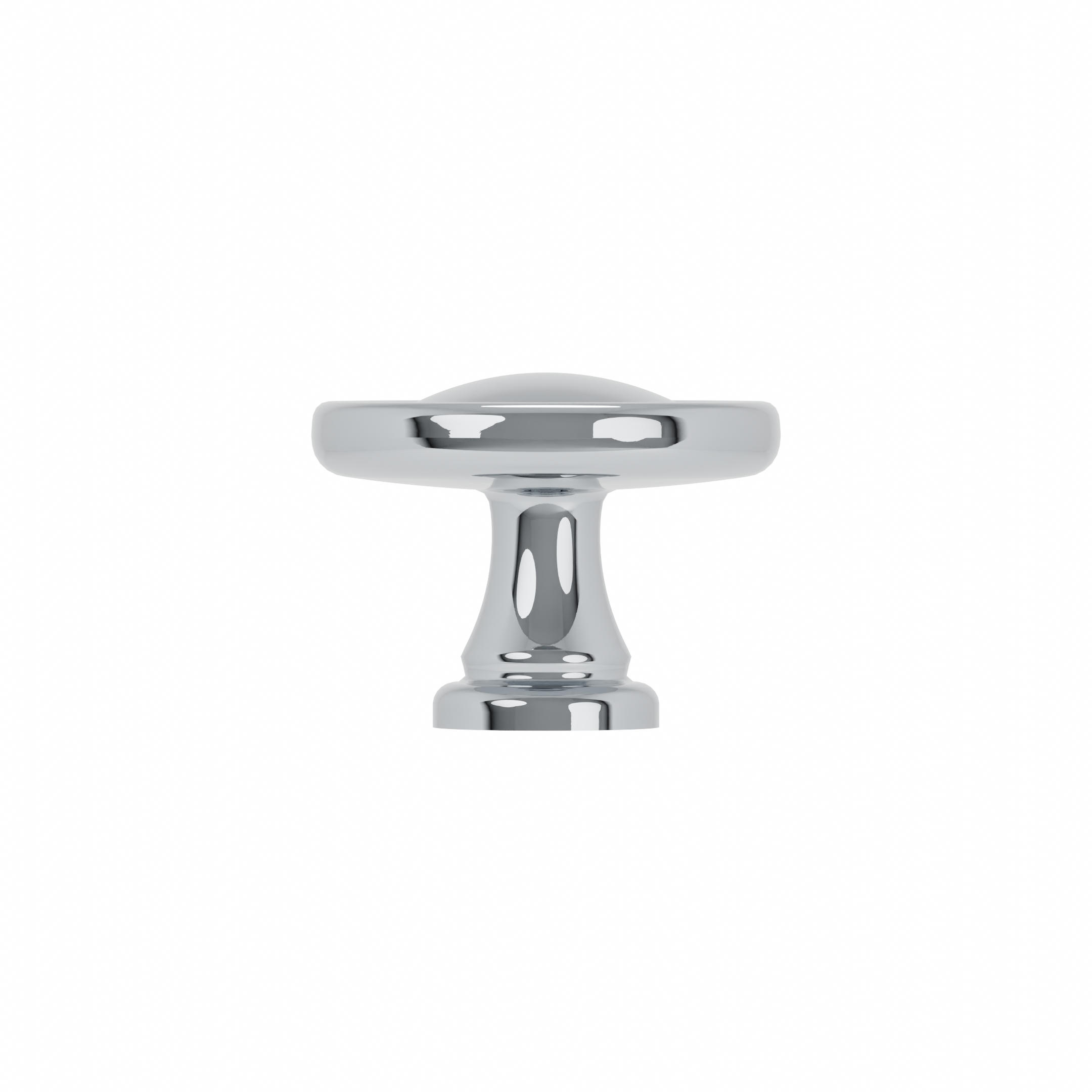 Pomolo per mobili - Cromo lucido - Lega di Zinco - Stile Classico - 0x23x31mm - immagine 3