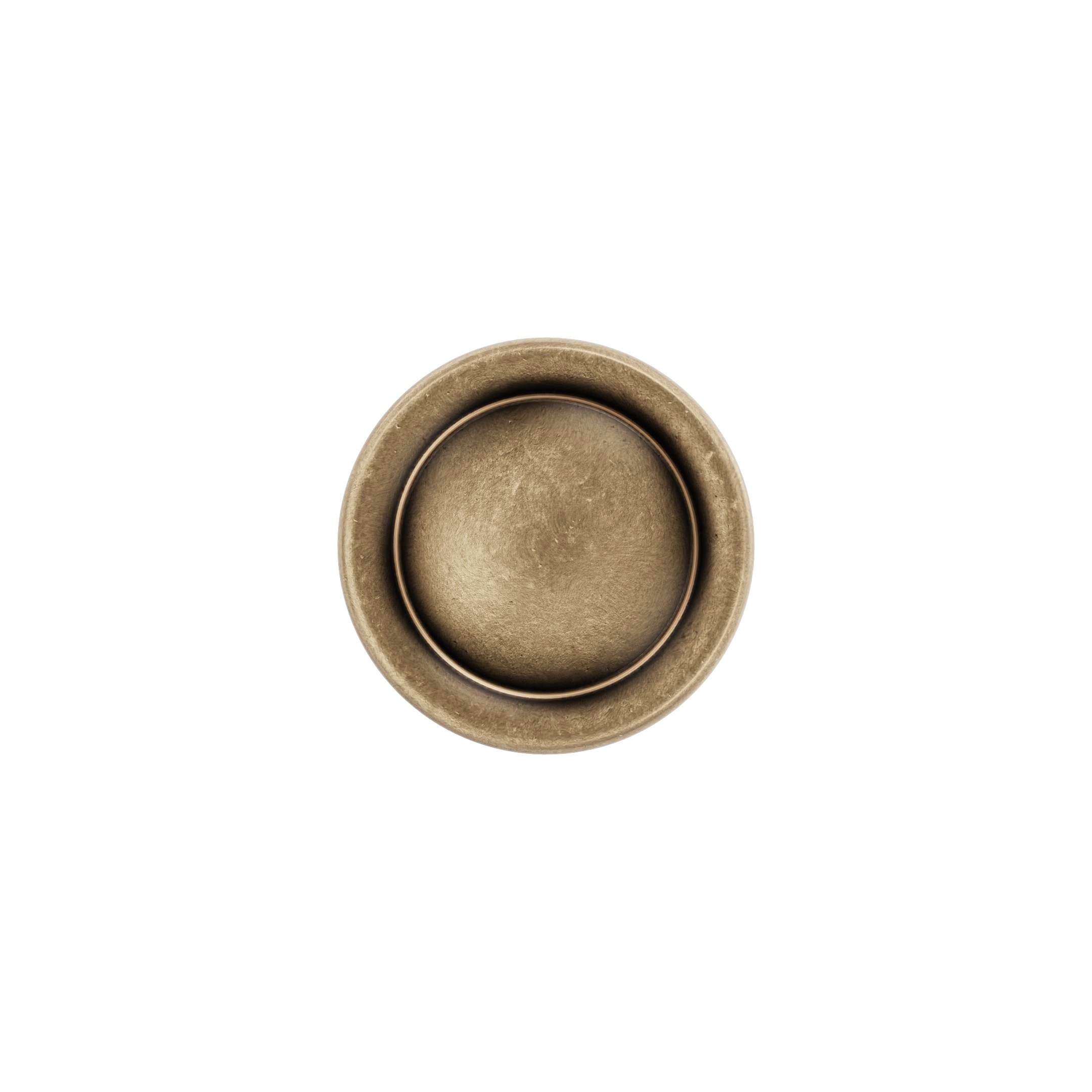Pomolo per mobili - Antica Firenze - Lega di Zinco - Stile Classico - 0x24x35mm - immagine 2