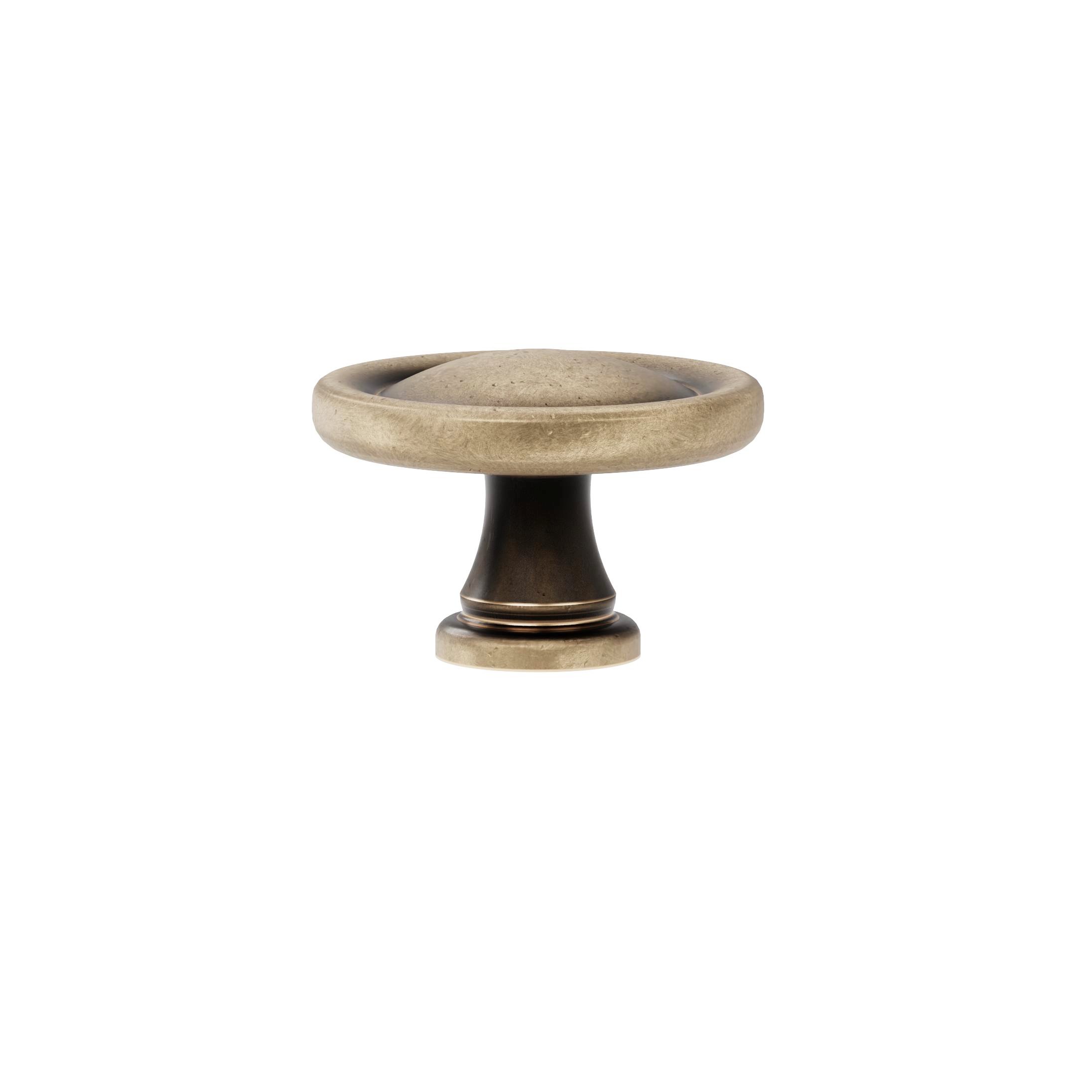 Pomolo per mobili - Antica Firenze - Lega di Zinco - Stile Classico - 0x24x35mm - immagine 3