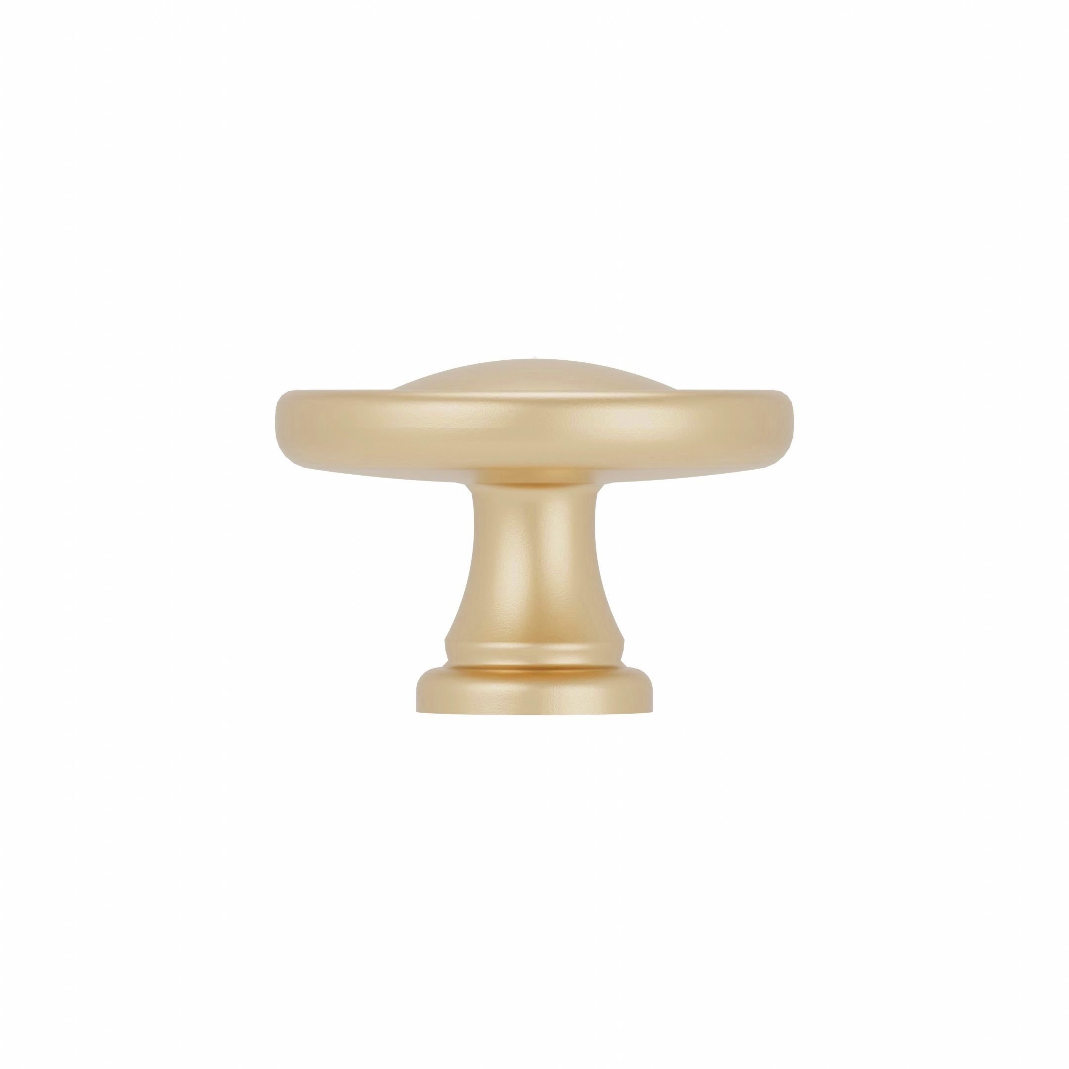 Pomolo per mobili - Galver ottone velo - Lega di Zinco - Stile Classico - 0x24x35mm - immagine 3