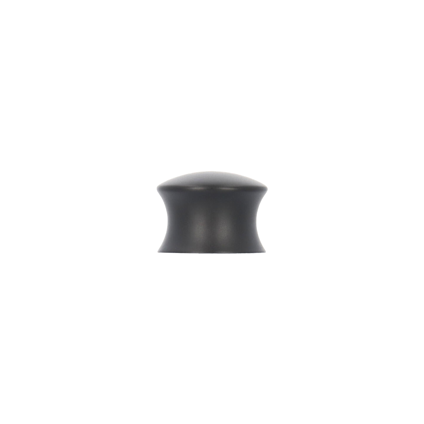 Pomolo per mobili - Laccato nero matt - Lega di Zinco - Stile Contemporaneo - 30x22x0mm - immagine 3