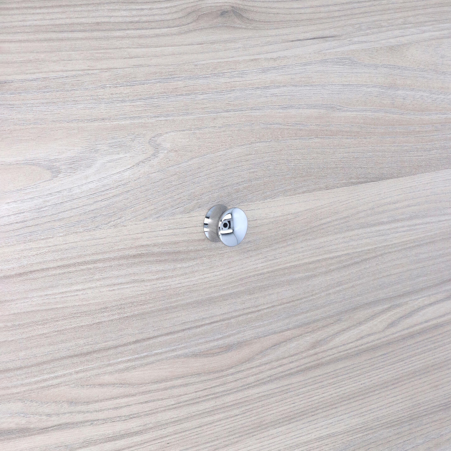 Pomolo per mobili - Cromo lucido - Lega di Zinco - Stile Contemporaneo - 30x22x0mm - immagine 5