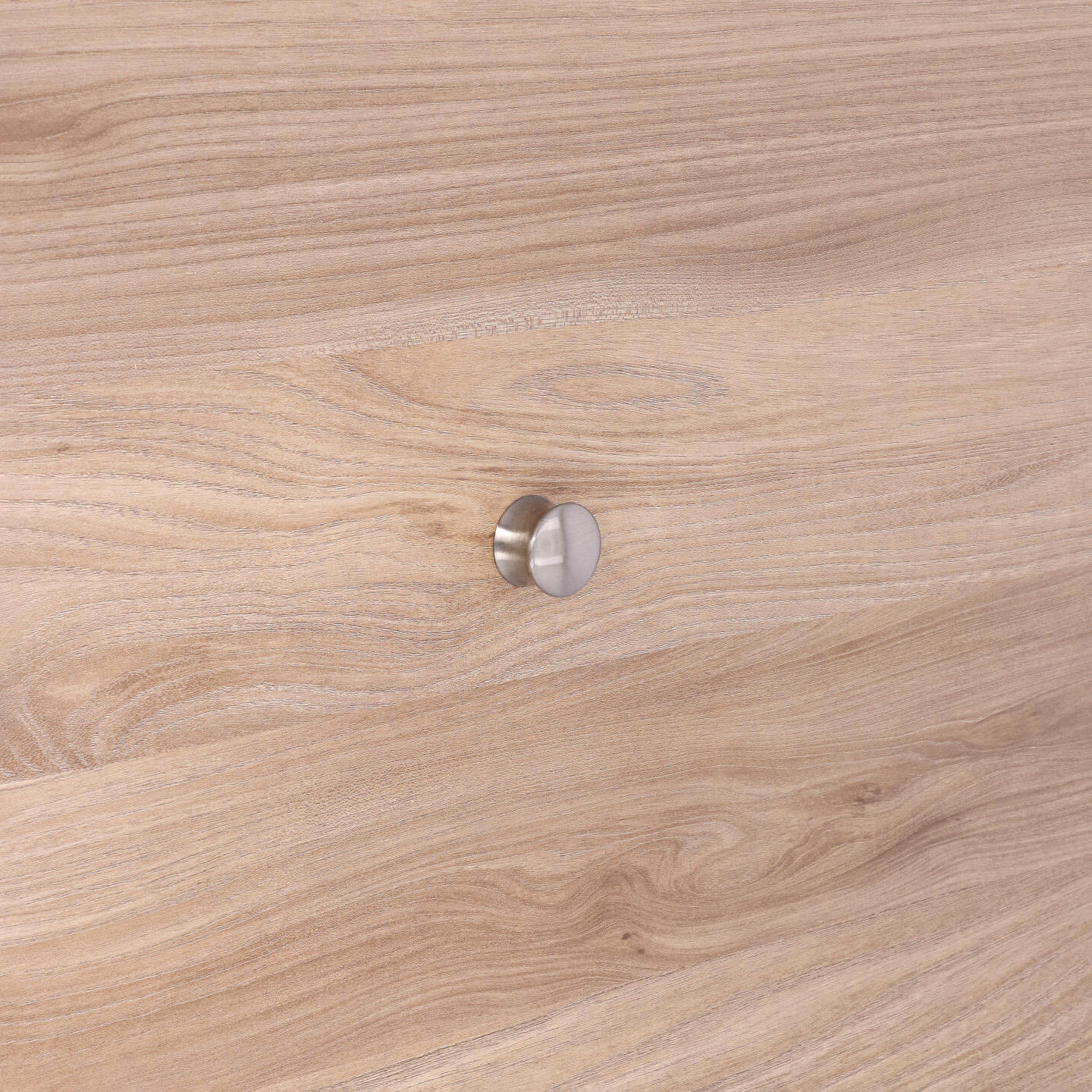 Pomolo per mobili - Nichel satinato - Lega di Zinco - Stile Contemporaneo - 30x22x0mm - immagine 5