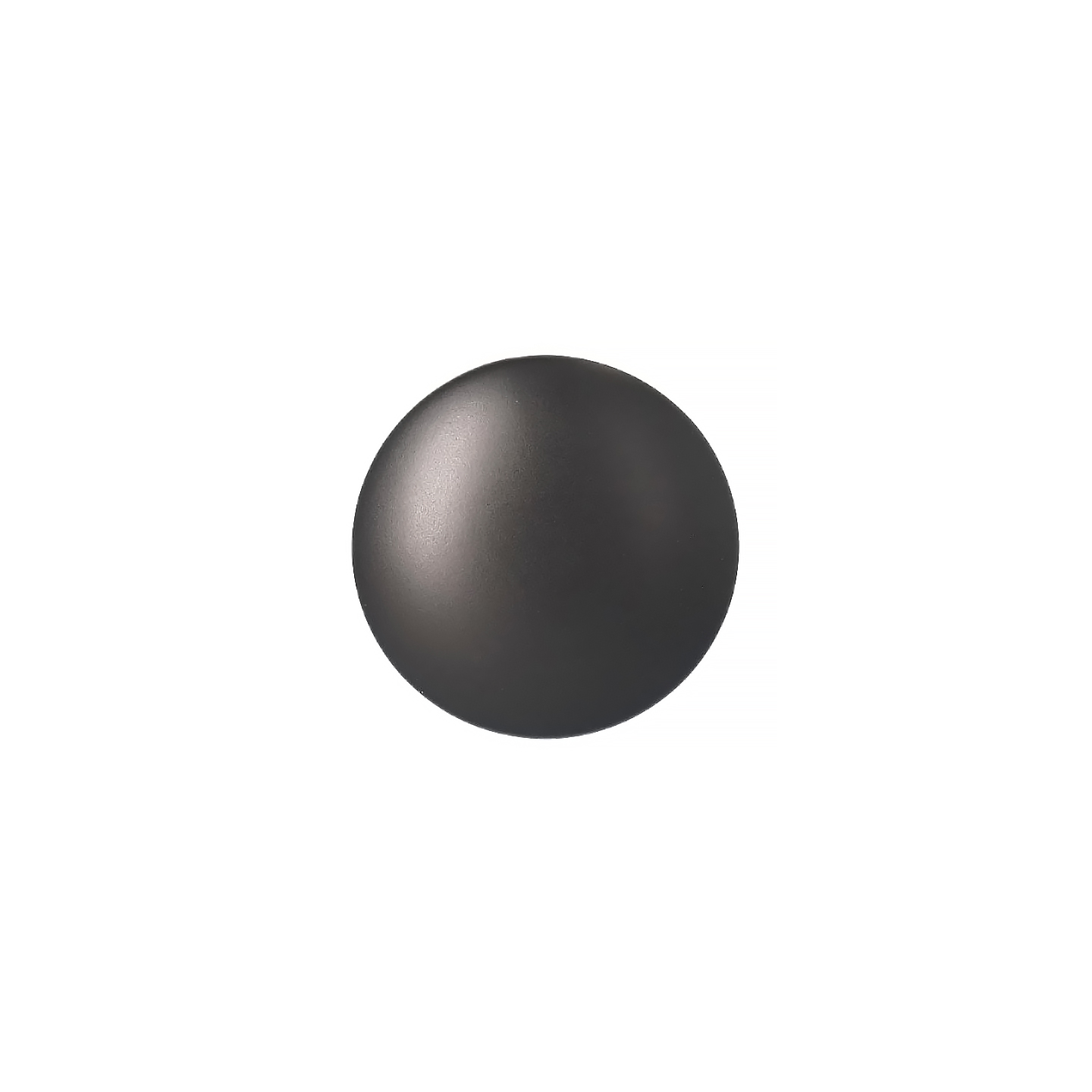 Pomolo per mobili - Laccato nero matt - Lega di Zinco - Stile Contemporaneo - 40x23x0mm - immagine 2