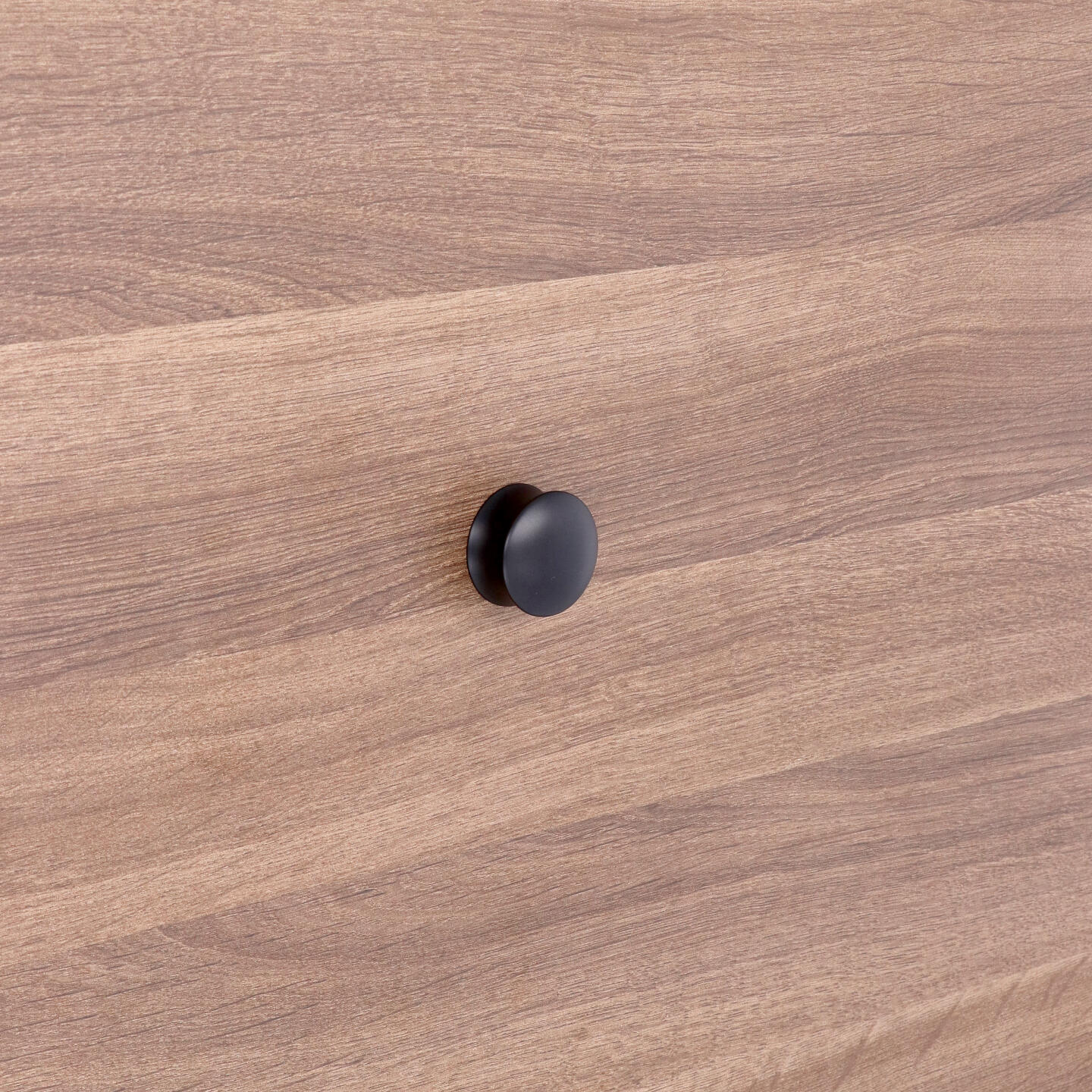 Pomolo per mobili - Laccato nero matt - Lega di Zinco - Stile Contemporaneo - 40x23x0mm - immagine 5
