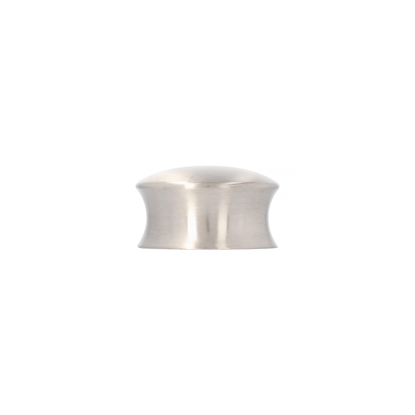 Pomolo per mobili - Nichel satinato - Lega di Zinco - Stile Contemporaneo - 40x23x0mm - immagine 3