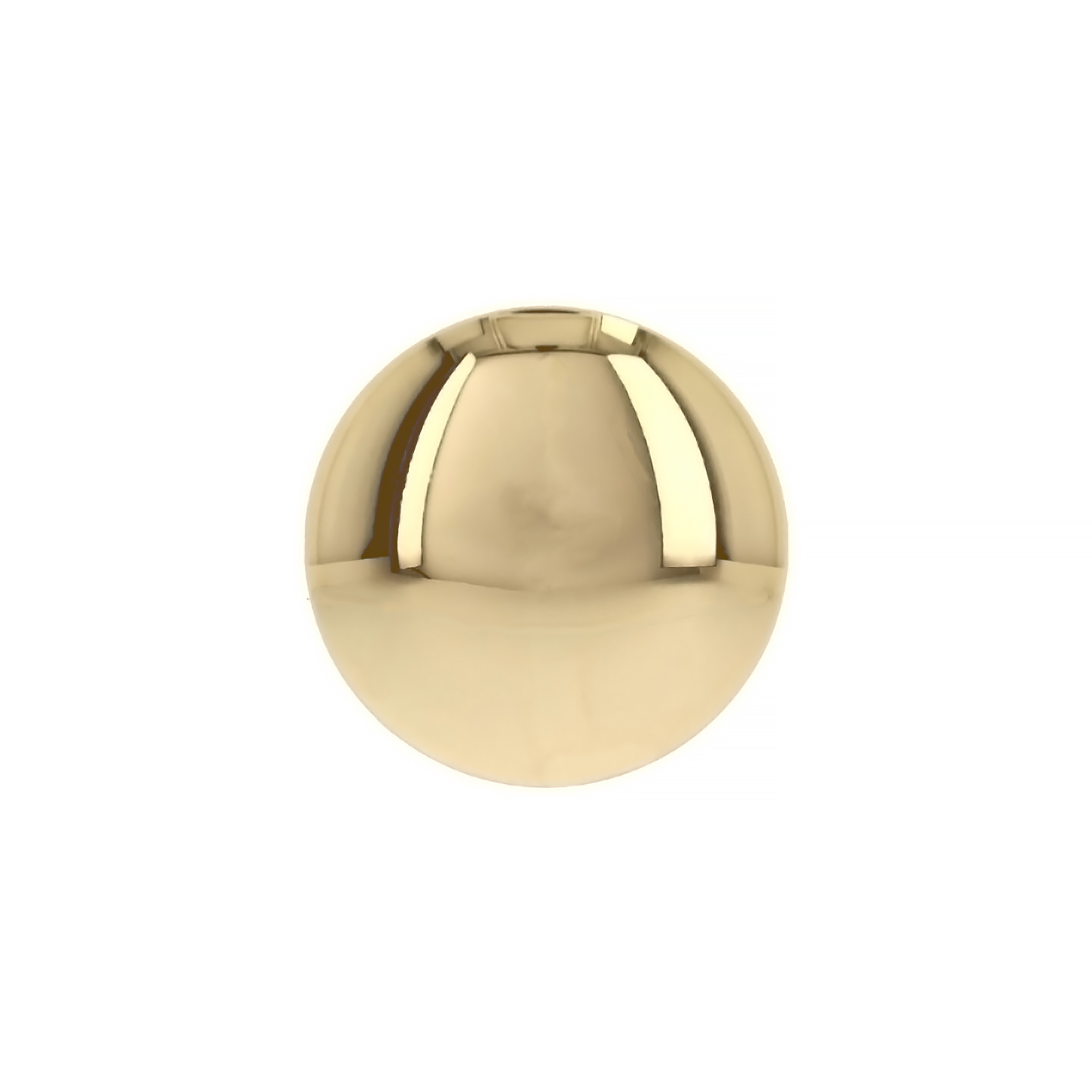 Pomolo per mobili - Placcato oro - Lega di Zinco - Stile Contemporaneo - 50x24x0mm - immagine 3