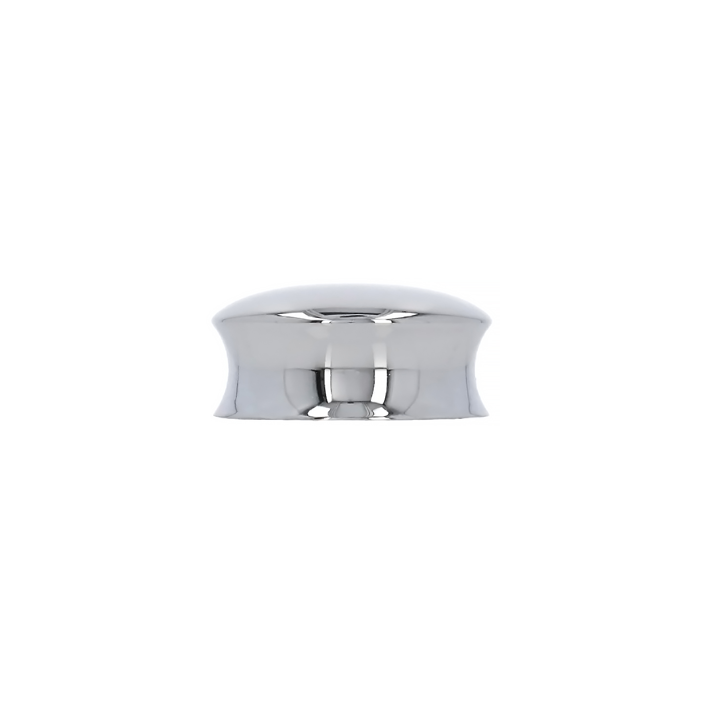 Pomolo per mobili - Cromo lucido - Lega di Zinco - Stile Contemporaneo - 50x24x0mm - immagine 3
