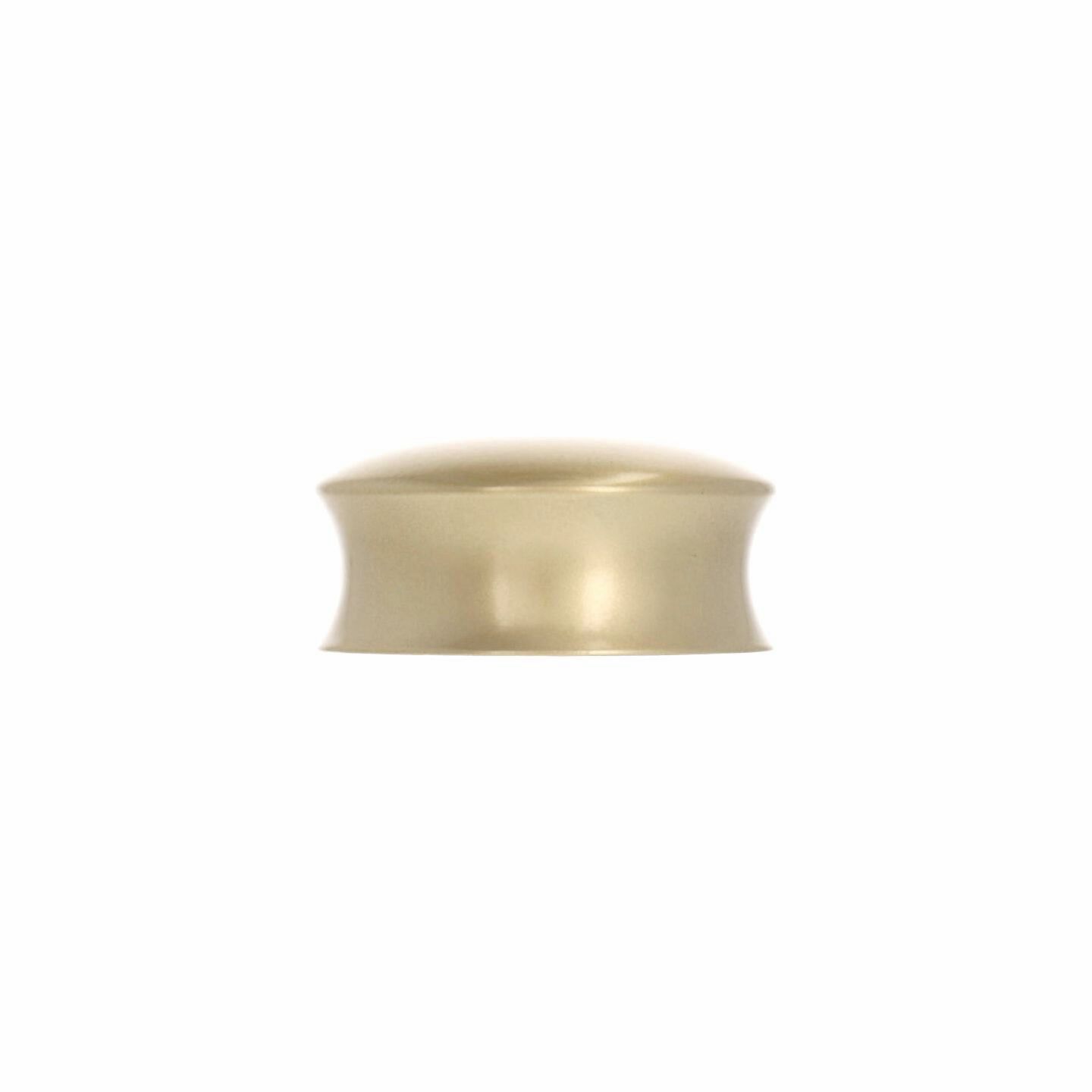 Pomolo per mobili - Galver ottone velo - Lega di Zinco - Stile Contemporaneo - 50x24x0mm - immagine 3