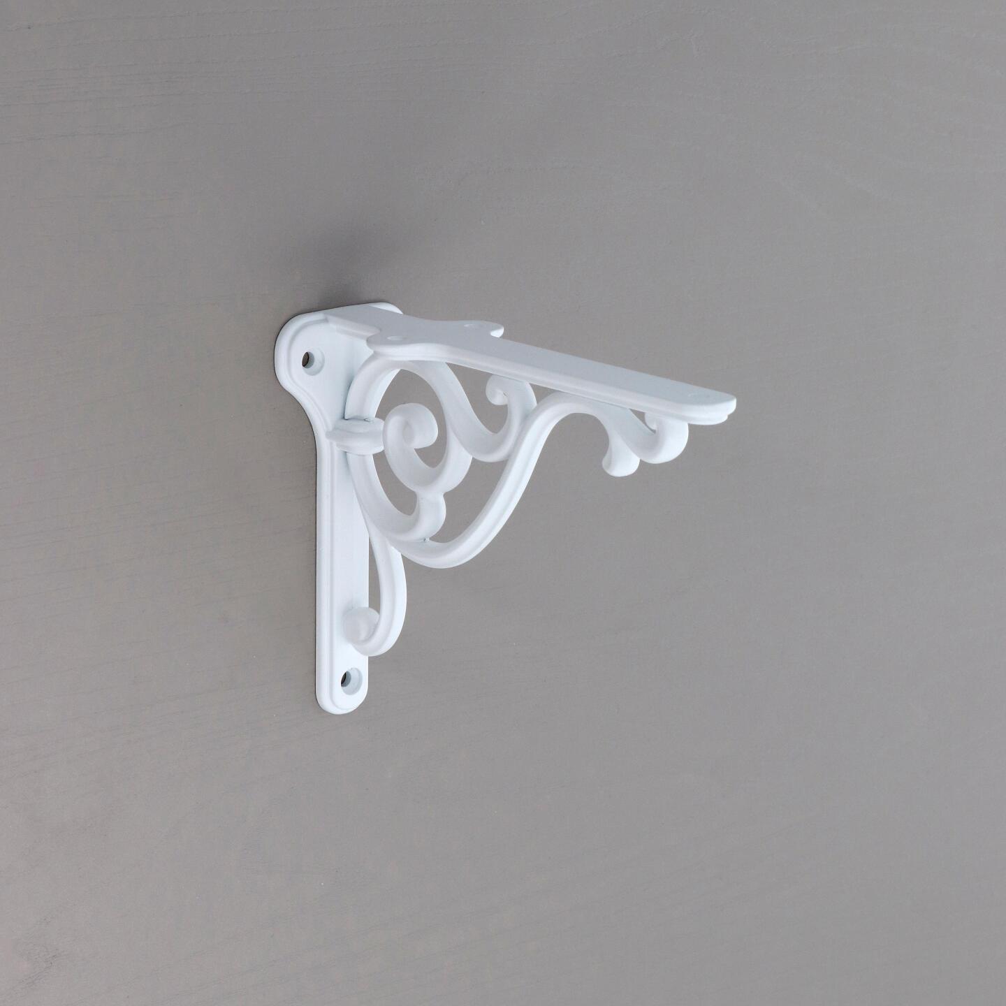 Reggimensola - Laccato bianco matt - Lega di Zinco - Stile Classico - 150x115x46mm - immagine 5