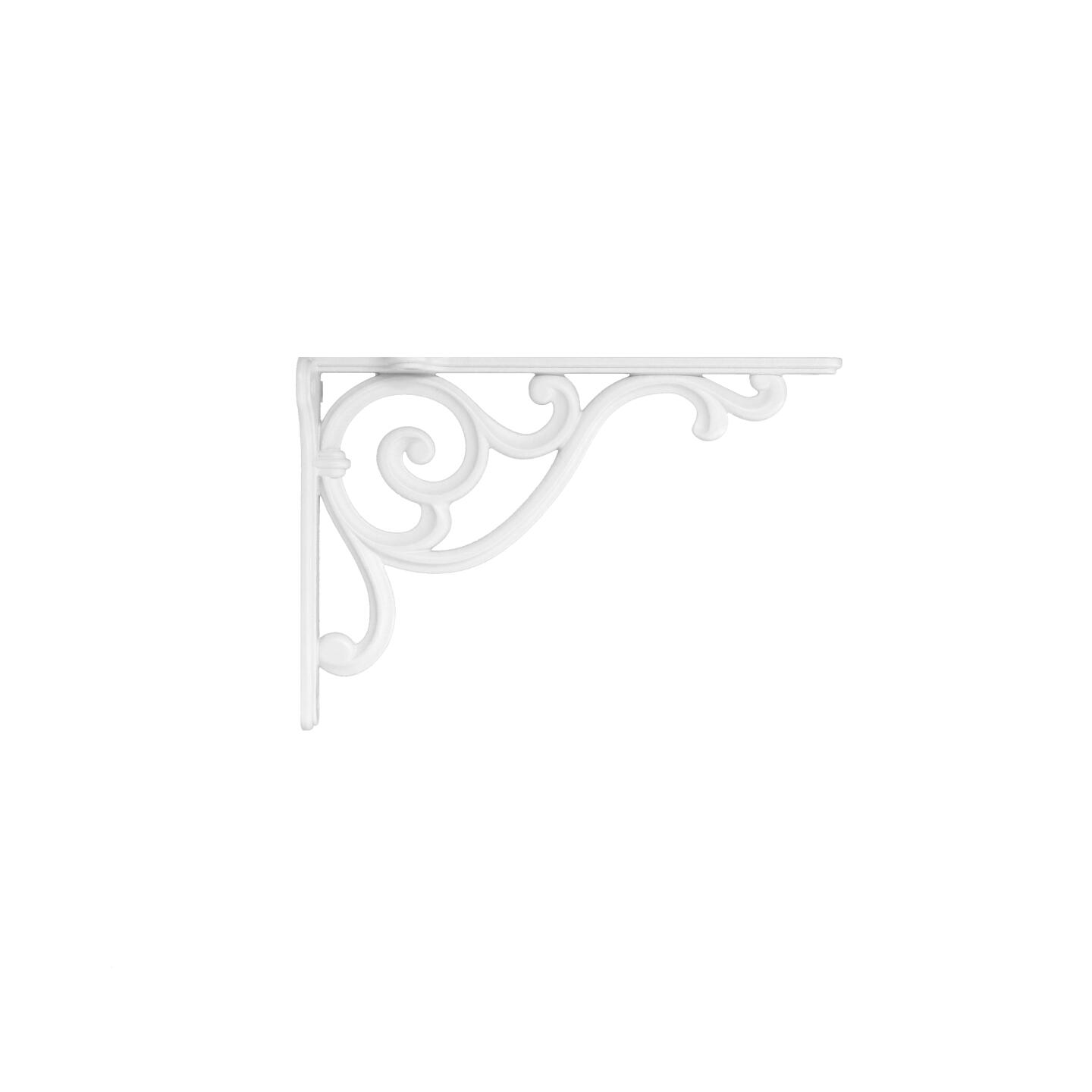 Reggimensola - Laccato bianco matt - Lega di Zinco - Stile Classico - 200x140x46mm - immagine 3