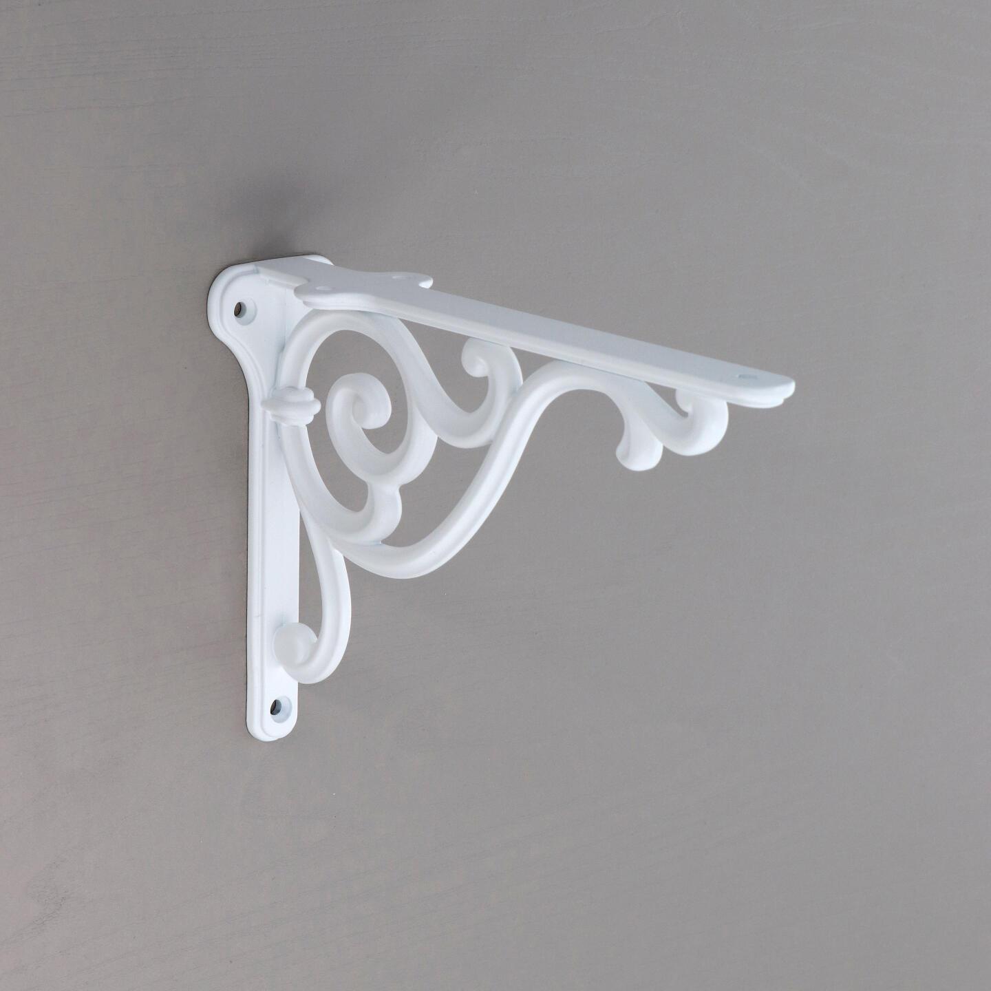 Reggimensola - Laccato bianco matt - Lega di Zinco - Stile Classico - 200x140x46mm - immagine 5