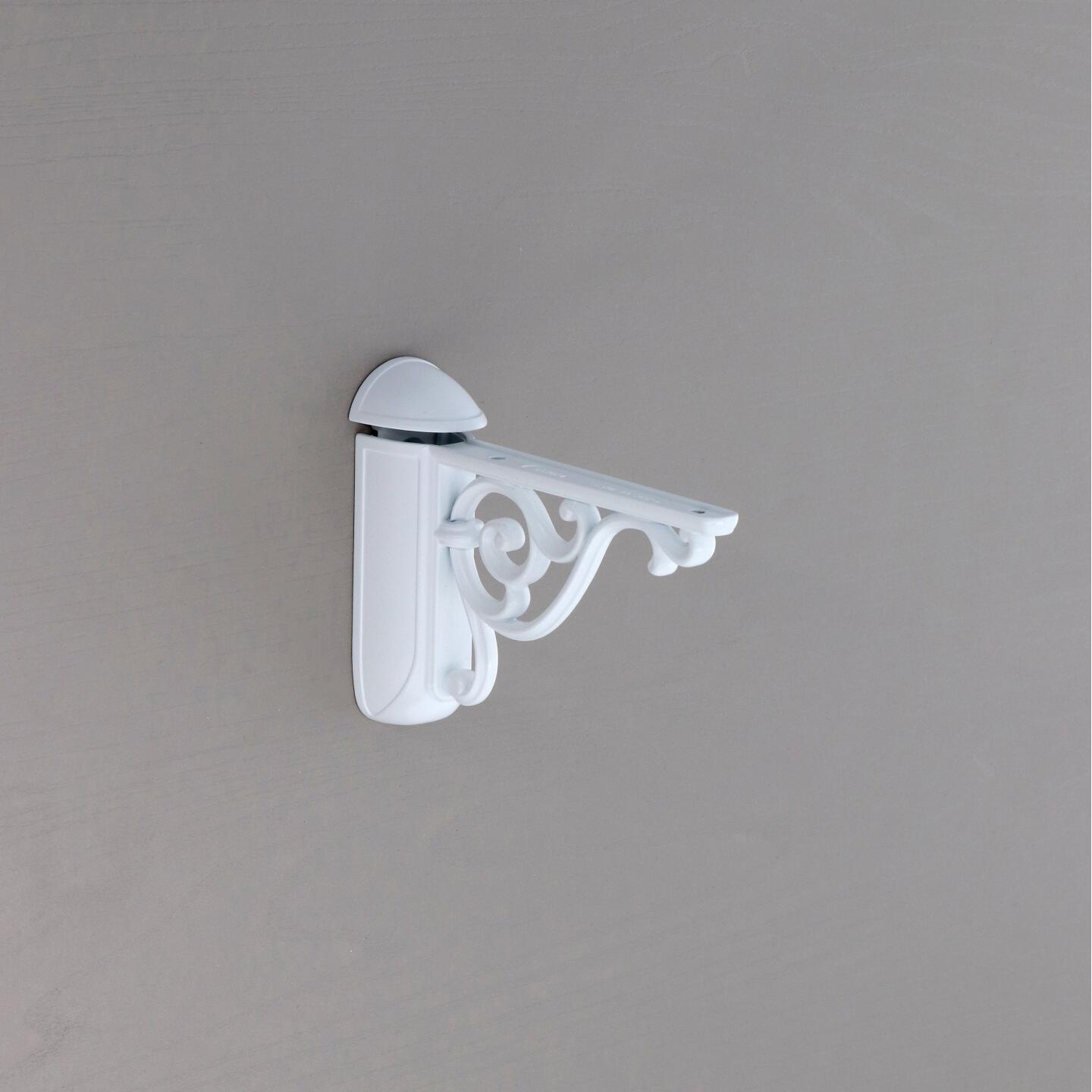 Reggimensola - Laccato bianco matt - Lega di Zinco - Stile Classico - 125x78x35mm - immagine 5
