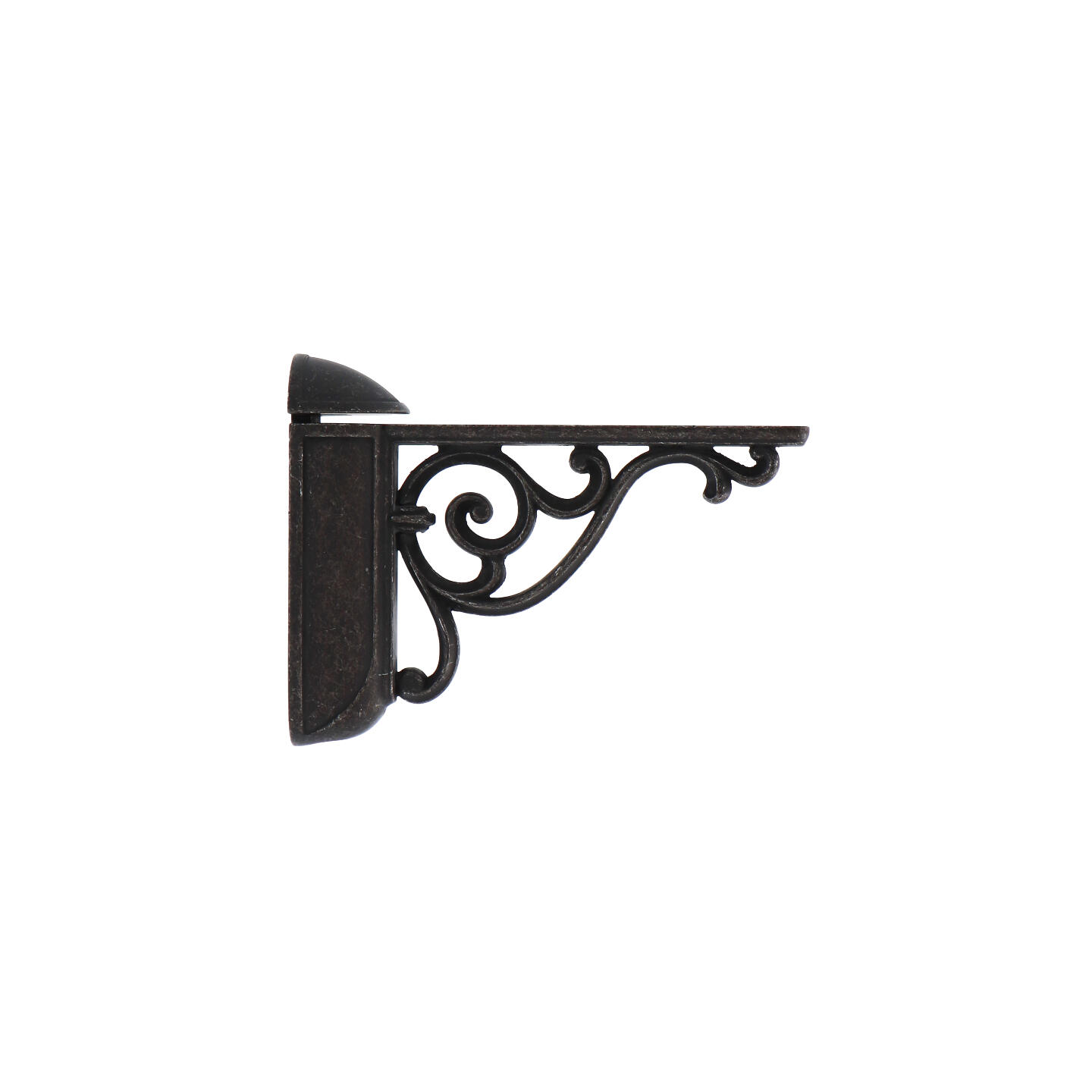 Reggimensola - Vintage ferro nero - Lega di Zinco - Stile Classico - 125x78x35mm - immagine 3