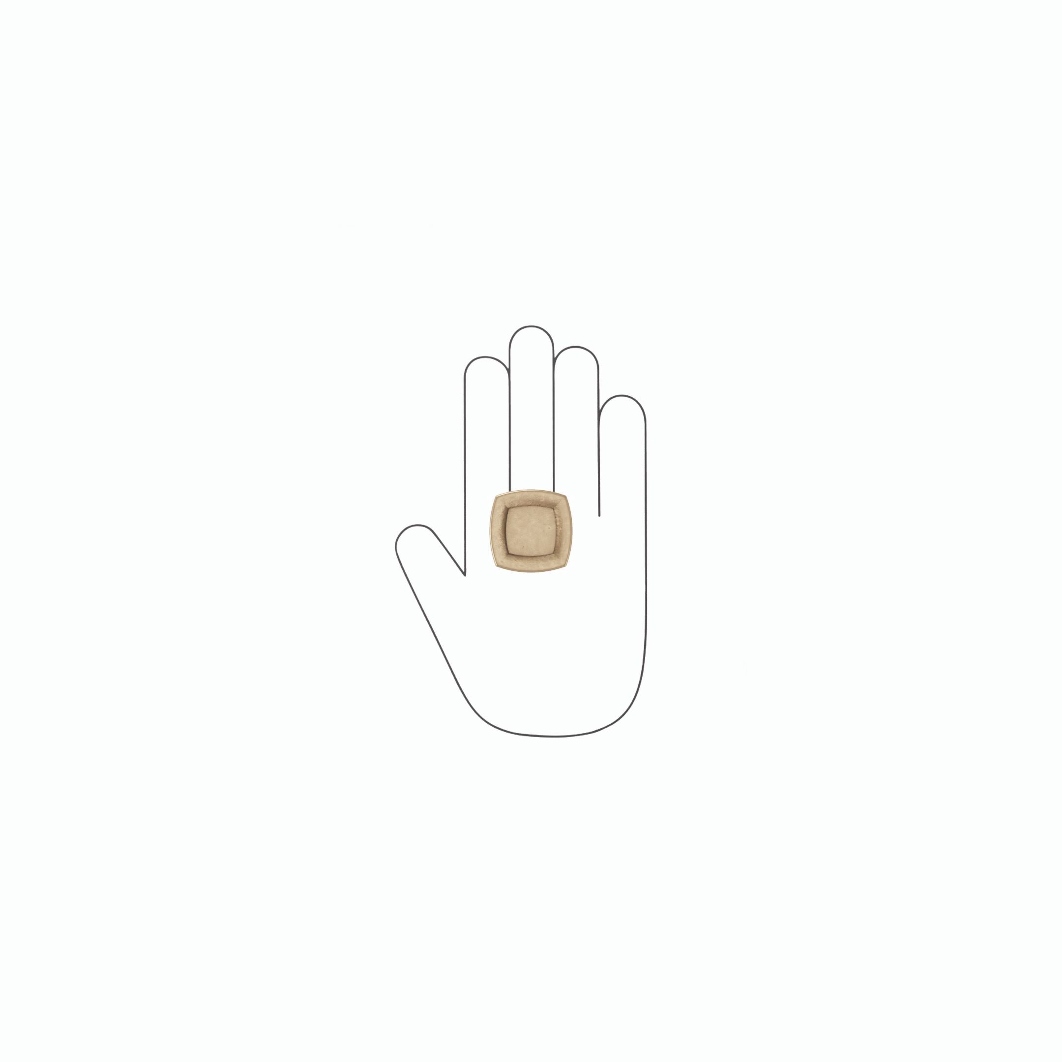 Pomolo per mobili - Antica Firenze - Lega di Zinco - Stile Contemporaneo - 0x25x30mm - immagine 4