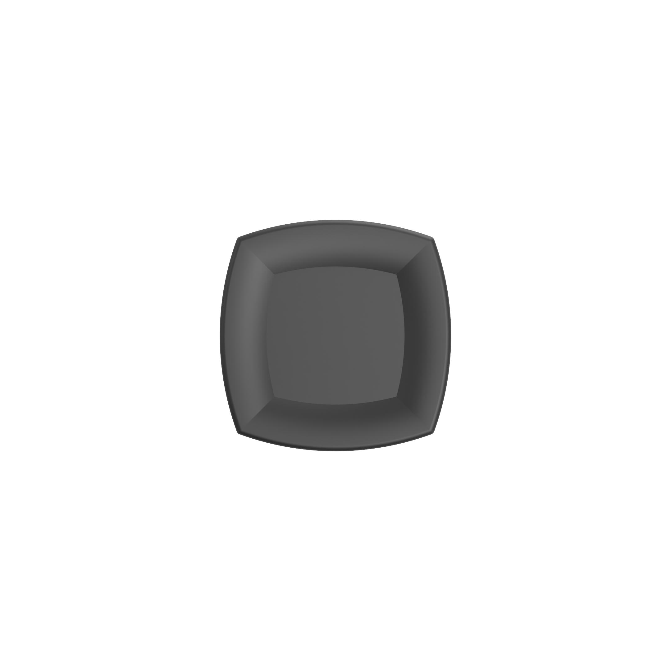 Pomolo per mobili - Laccato nero matt - Lega di Zinco - Stile Contemporaneo - 0x25x30mm - immagine 2