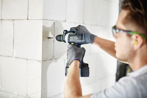 Festool - Trapano avvitatore a percussione, con batteria PDC 18/4, 18.00 voltsV - immagine 5